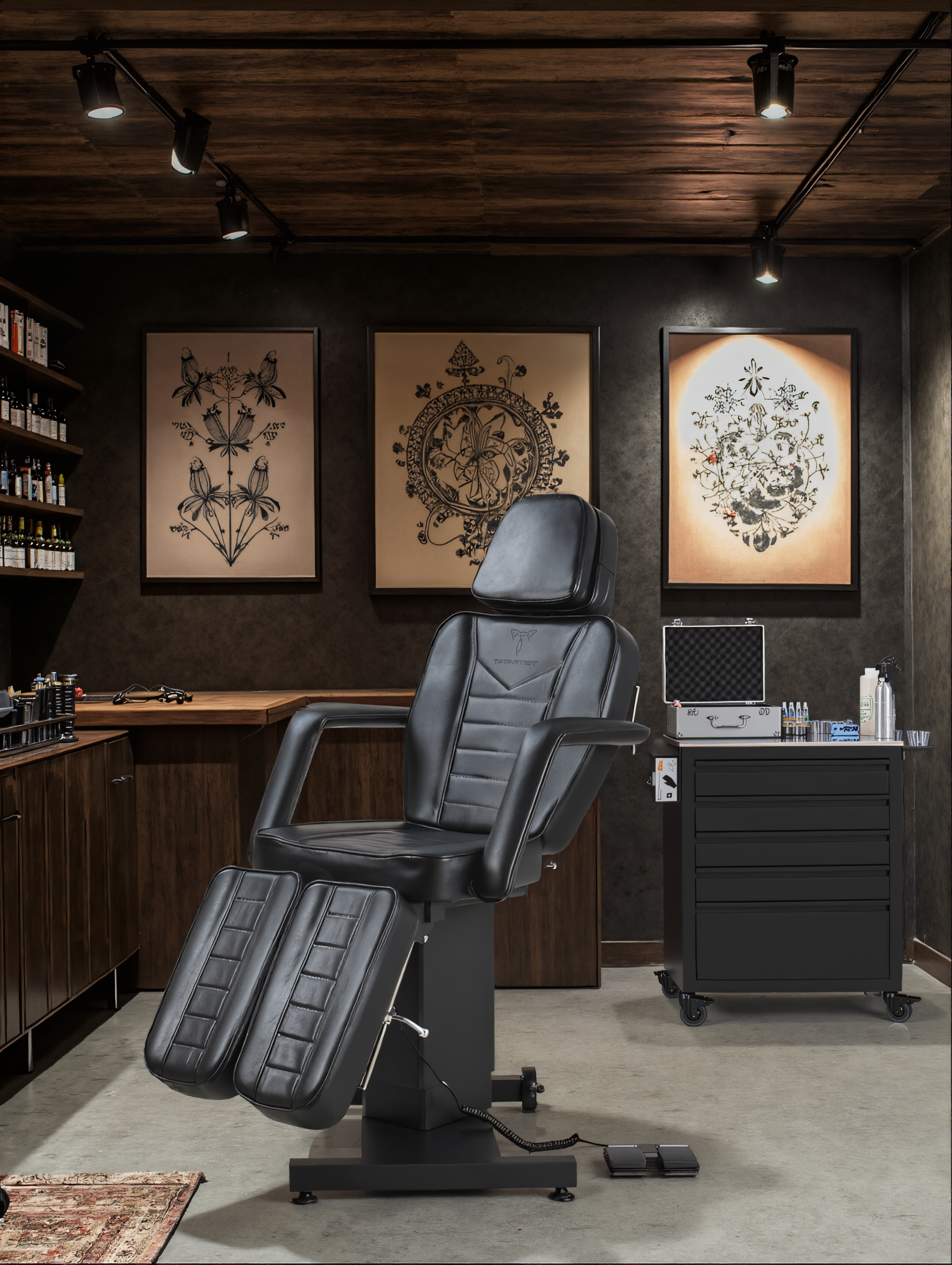 3607 電動美容床紋身椅