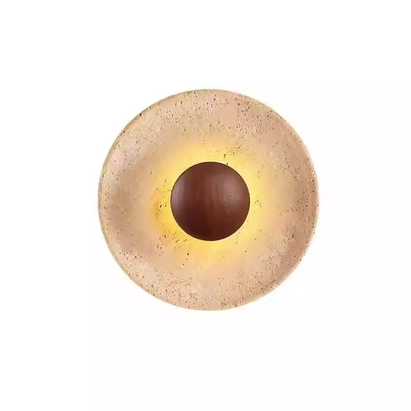 YC01-002 黃洞石裝飾壁燈