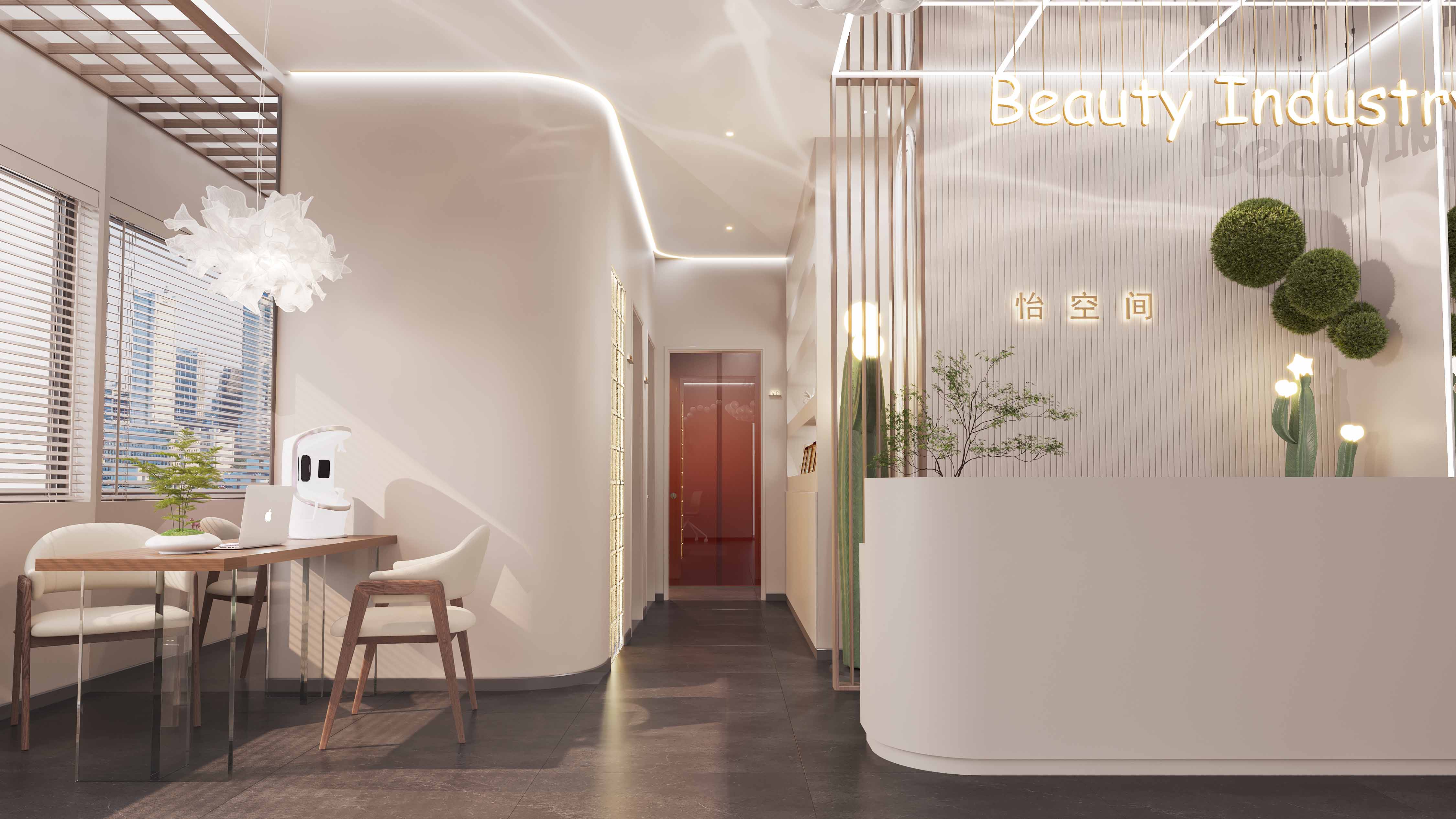 東品美業(yè)怡空間 高端美容院空間設(shè)計(jì)案例